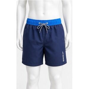 Speedo Mens Swim Trunks XXL Blue Board Shorts 9" Inseam NWT 8005011